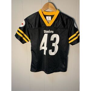 NFL Kids Pittsburgh Steelers 43 football jersey Polamalu Youth  Medium